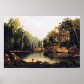 Blue Hole, Little Miami River Poster (Vorne)