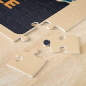 Blue Hole New Mexico Art Vintag Puzzle (Seite)