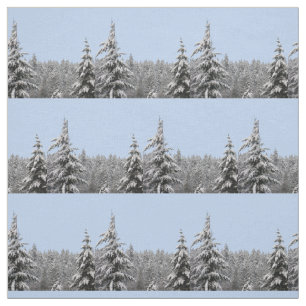 Blue Holiday Fabric Blue Christmas Tree Fabrics Stoff