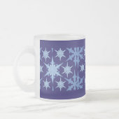 Blue Holiday Mattiert Glass Tasse (Links)