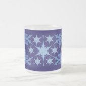Blue Holiday Mattiert Glass Tasse (Mittel)