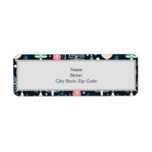 Blue Holiday Print Weihnachten