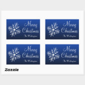Blue Holiday Stickers (Blatt)
