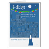 Blue Holidays Denken Sie an Obdachlose Hunde (Vorne)