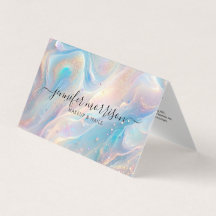 Blue Holographic Opal Gold Glitzer Makeup, Beauty