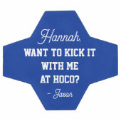 Blue Homecoming Angebot Kick it It with Me Hoco Fußball (Flach)