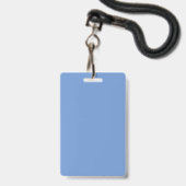 Blue Homeschool Lehrer-ID-Abzeichen Ausweis (Rückseite mit Lanyard)