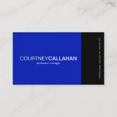 Blue Honeycomb Titan Visitenkarte (Rückseite)