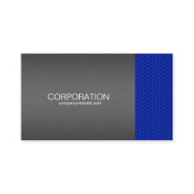 Blue Honeycomb Titan Visitenkarte