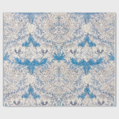 Blue Honeysuckle (von William Morris) Geschenkpapier (Flach)