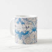 Blue Honeysuckle (von William Morris) Kaffeetasse (Vorderseite Links)