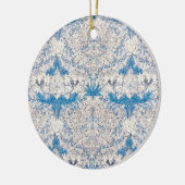 Blue Honeysuckle (von William Morris) Keramik Ornament (Links)
