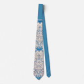 Blue Honeysuckle (von William Morris) Krawatte (Vorderseite)