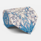 Blue Honeysuckle (von William Morris) Krawatte (Gerollt)