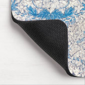 Blue Honeysuckle (von William Morris) Mousepad (Ecke)