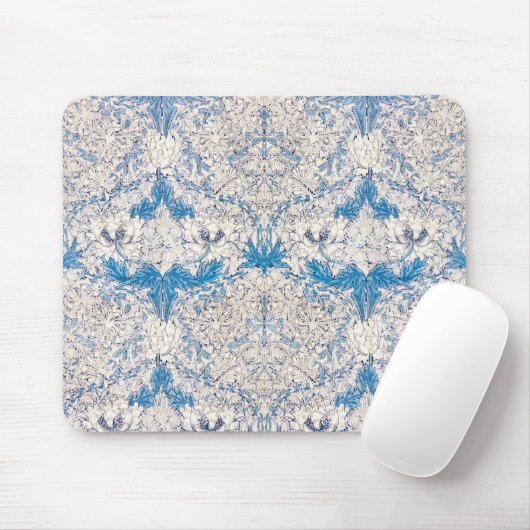 Blue Honeysuckle (von William Morris) Mousepad (Mit Mouse)