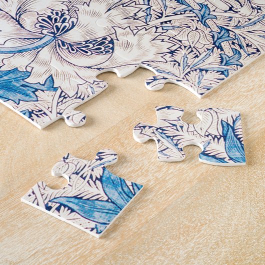 Blue Honeysuckle (von William Morris) Puzzle (Seite)