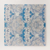 Blue Honeysuckle (von William Morris) Puzzle (Horizontal)