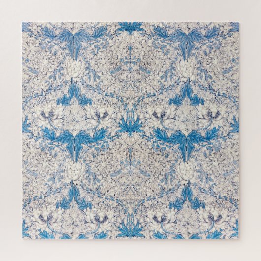 Blue Honeysuckle (von William Morris) Puzzle (Vertikal)