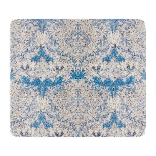 Blue Honeysuckle (von William Morris) Schneidebrett (Vorderseite)