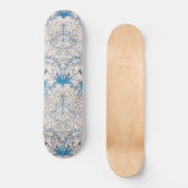 Blue Honeysuckle (von William Morris) Skateboard (Vorderseite)
