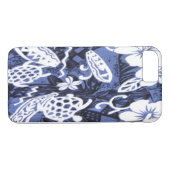 Blue Honu Hawaiian Print Case-Mate iPhone Hülle (Rückseite (Horizontal))