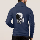 Blue Hoodie for Men & Women – Comfortable Cotton F (Rückseite)