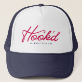 Blue Hook'd Trucker Hat Truckerkappe (Vorderseite)