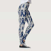 Blue Hope Faith Strength Courage...RA Leggings (Rechts)