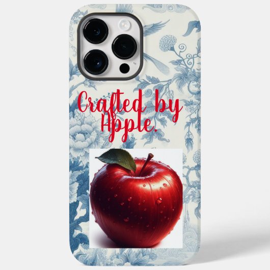 "Blue Horizon: Apple-inspiriert iPhone Case Design (Rückseite)