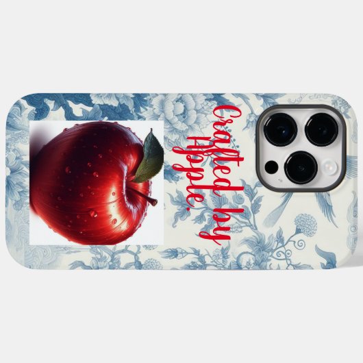 "Blue Horizon: Apple-inspiriert iPhone Case Design (Rückseite (Horizontal))