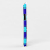 Blue Horizon: Karrieremuster in vier Blues, Case-Mate iPhone Hülle (Hinten/Rechts)