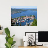 Blue Horizon Poster (Heimbüro)