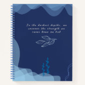 Blue Horizon Spiral Notebook Notizblock (Vorderseite)
