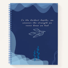 Blue Horizon Spiral Notebook Notizblock