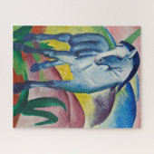 Blue Horse Franz Marc Painting Puzzle (Horizontal)