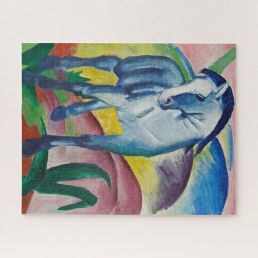 Blue Horse Franz Marc Painting Puzzle (Horizontal)
