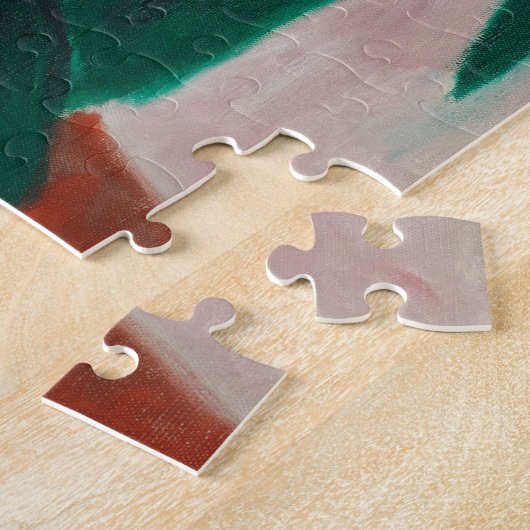 Blue Horse Franz Marc Painting Puzzle (Seite)