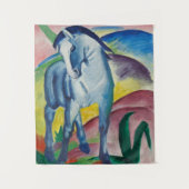 Blue Horse Franz Marc Painting Wandteppich (Vorderseite)