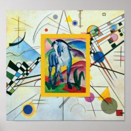 Blue Horse I von Franz Marc Poster
