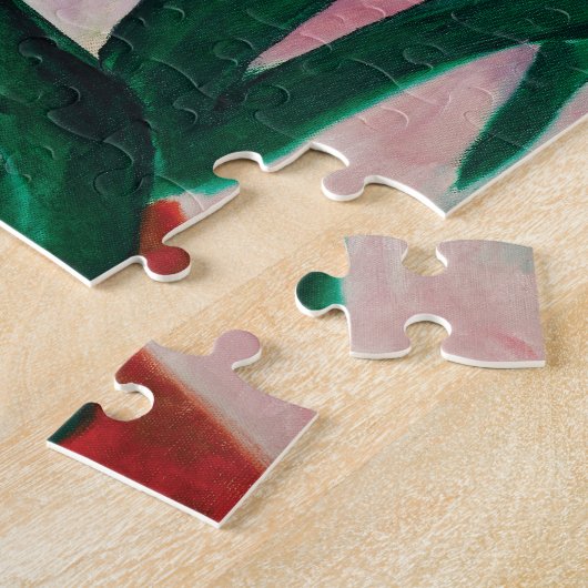 Blue Horse I von Franz Marc Puzzle (Seite)