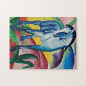 Blue Horse I von Franz Marc Puzzle (Horizontal)