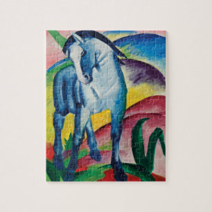 Blue Horse I von Franz Marc Puzzle
