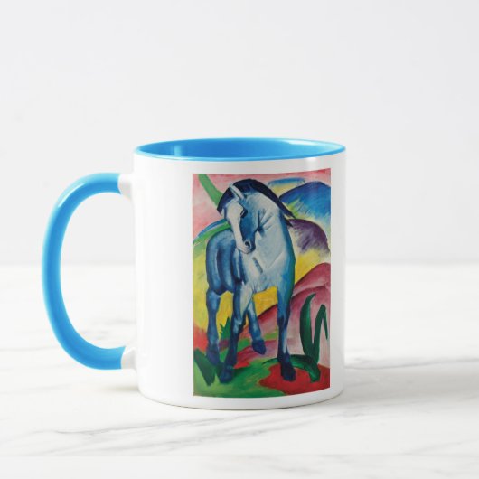 Blue Horse I von Franz Marc Tasse (Links)