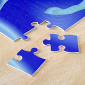 Blue Horse Jigsaw Puzzle Geschenk (Seite)