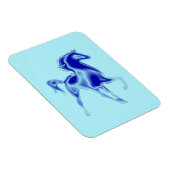 Blue Horse Magnet Custom Colors (Rechte Seite)