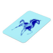 Blue Horse Magnet Custom Colors (Linke Seite)
