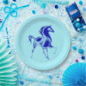 Blue Horse Paper Teller kundenspezifische Farben (Party)