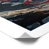 BLUE HORSE POSTER (Ecke)