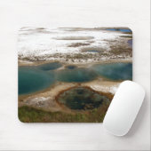 Blue Hot Springs Yellowstone Mousepad (Mit Mouse)
